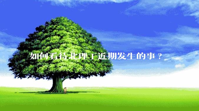 如何看待北理工近期发生的事?