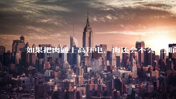 如果把肉通上高压电，肉还会不会生细菌腐败？
